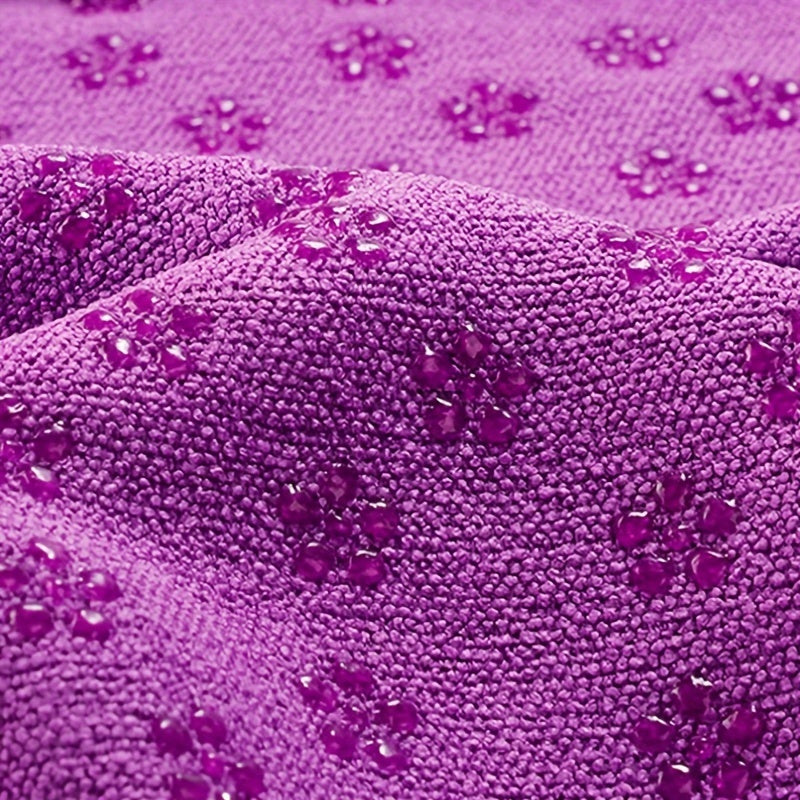 Tapis de yoga antidérapant - Pliable et lavable