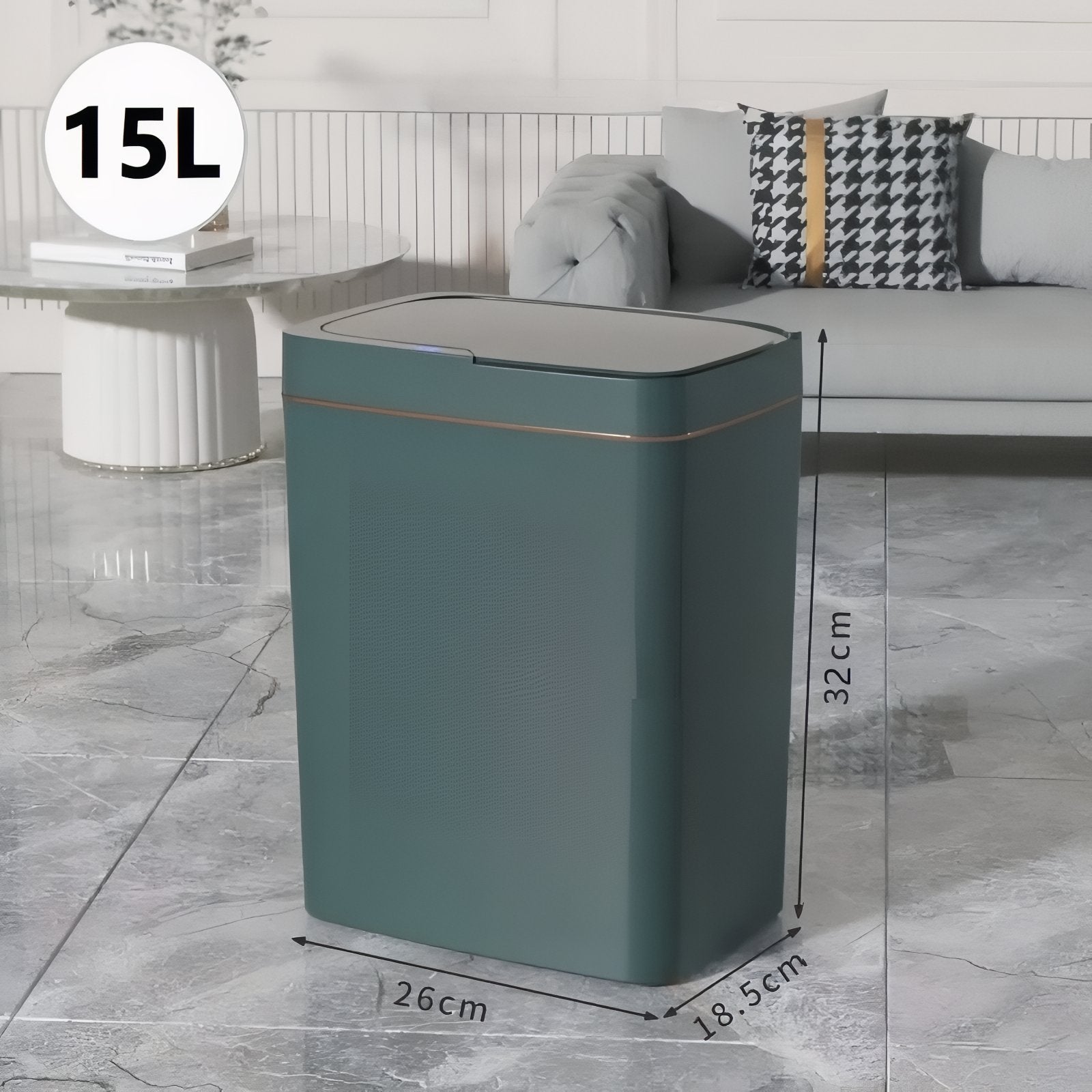 NeatBin - Poubelle de salle de bain élégante et fonctionnelle