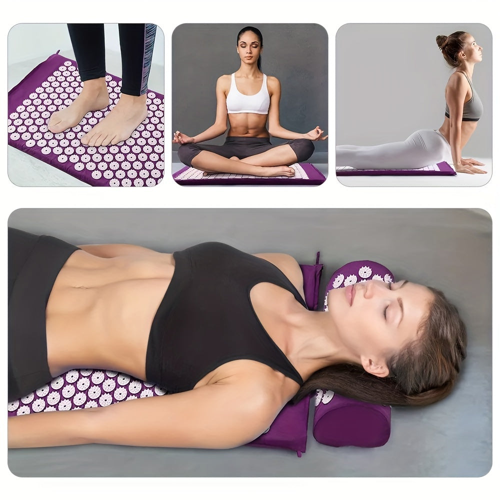 Tapis et Oreiller de Massage par Acupuncture Ultime