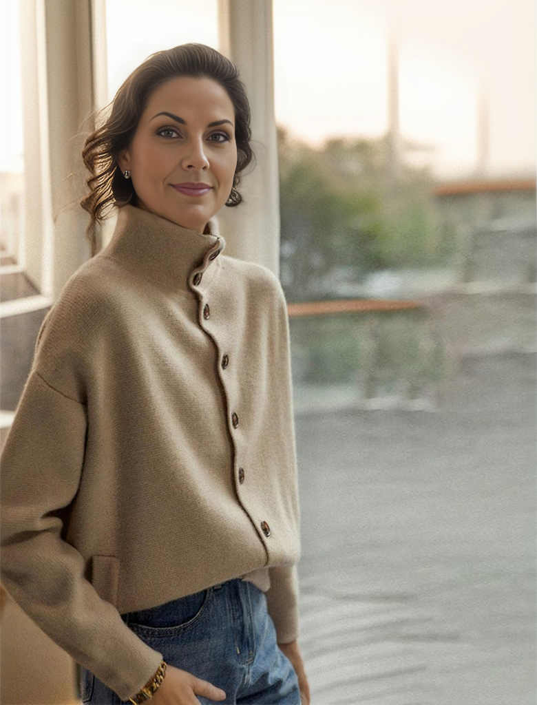 Tendance d'automne® - Pull uni Amelia
