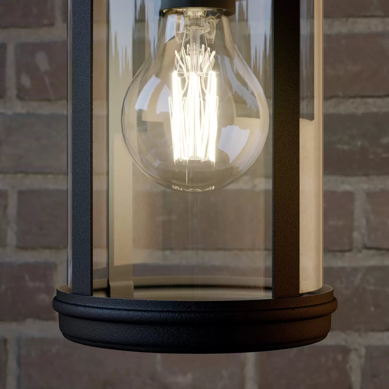 LumiGlow – Applique murale extérieure industrielle moderne