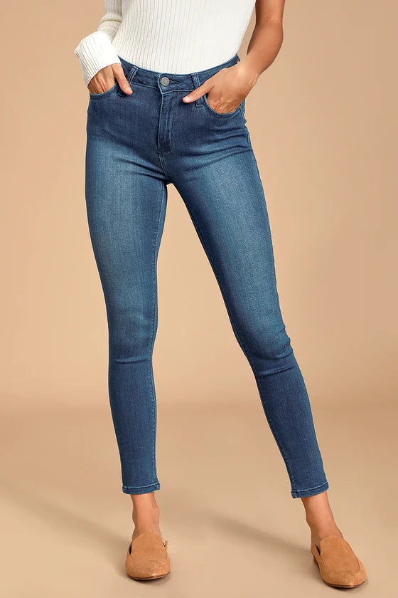 Lily - Leggings en denim