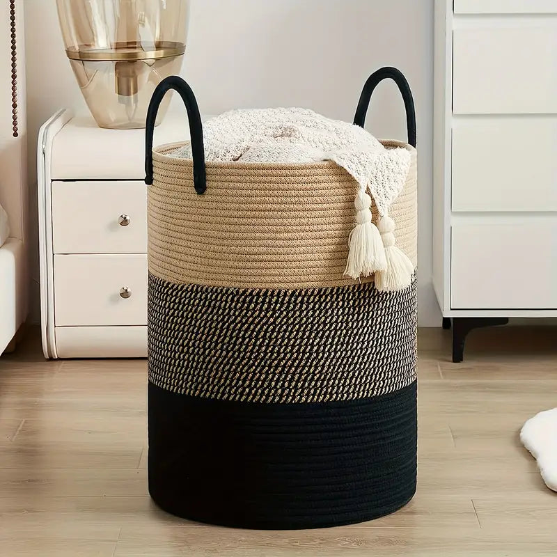 WashEase – Panier à linge élégant de grande capacité
