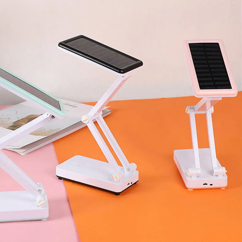 SolarFlex – Lampe LED pliable avec luminosité réglable et chargement solaire
