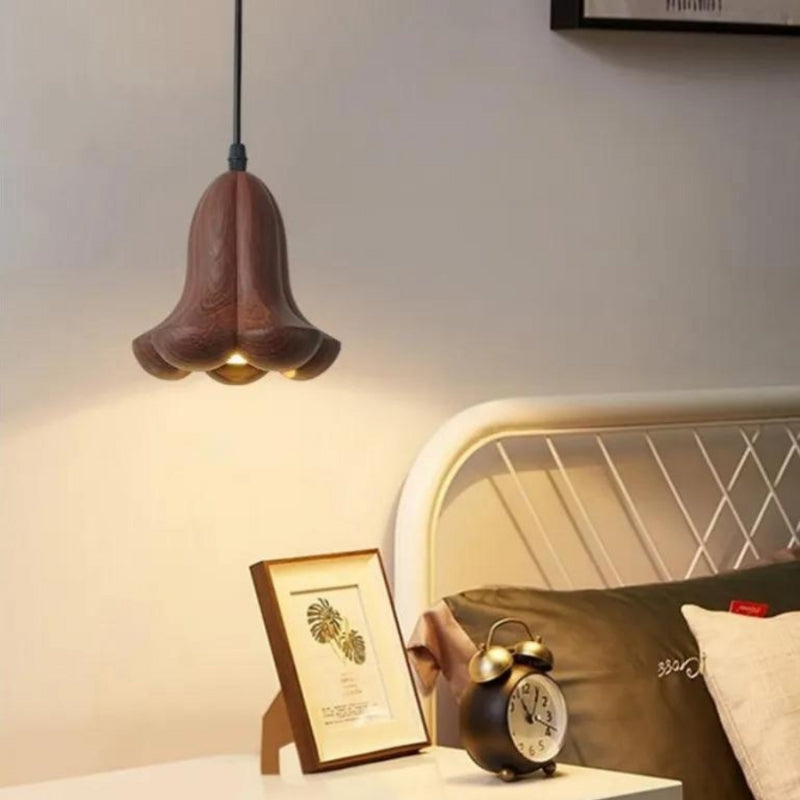 BellAura – Élégante suspension en forme d'horloge pour un éclairage doux