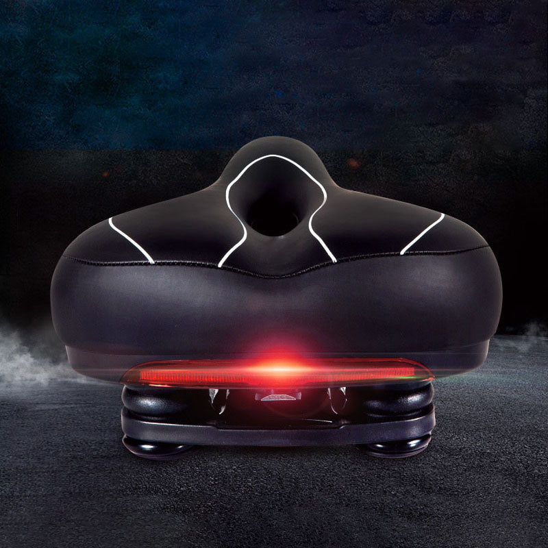 RideComfort - Selle de vélo avec feu arrière souple