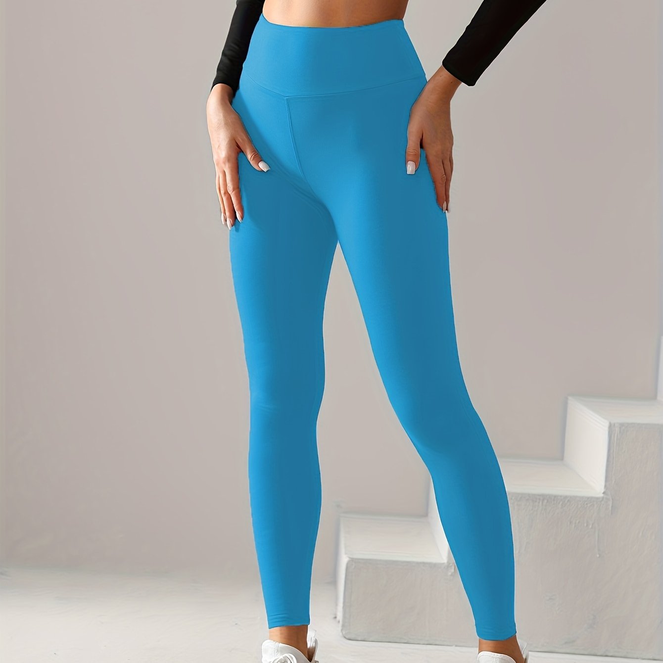 Evie - Pantalons de sport de yoga taille haute