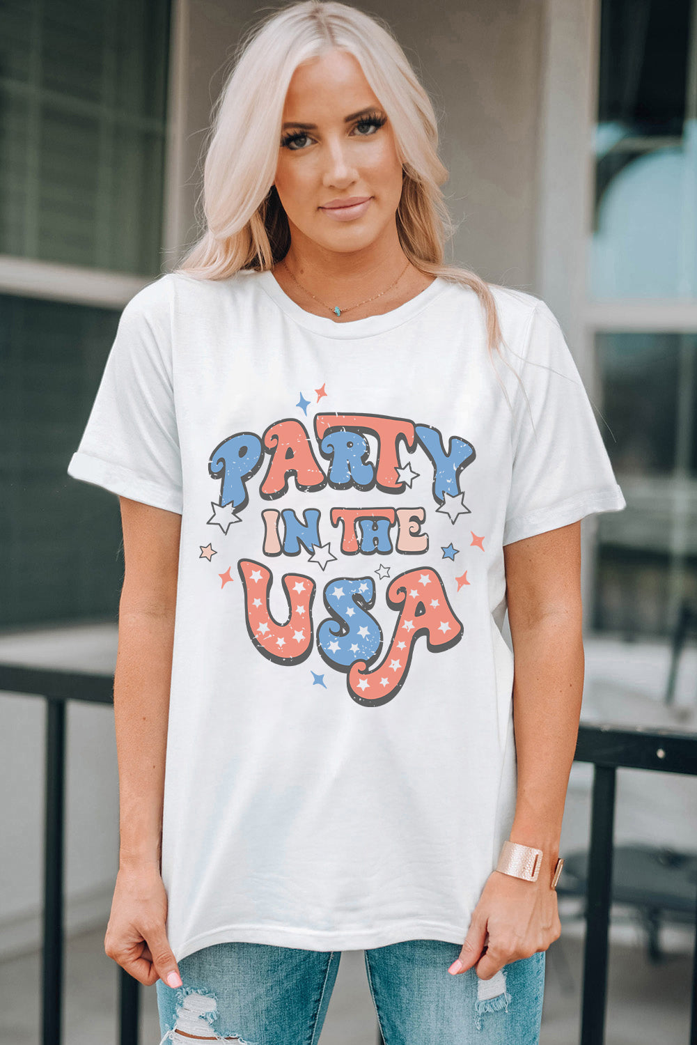 T-shirt graphique Party in the USA