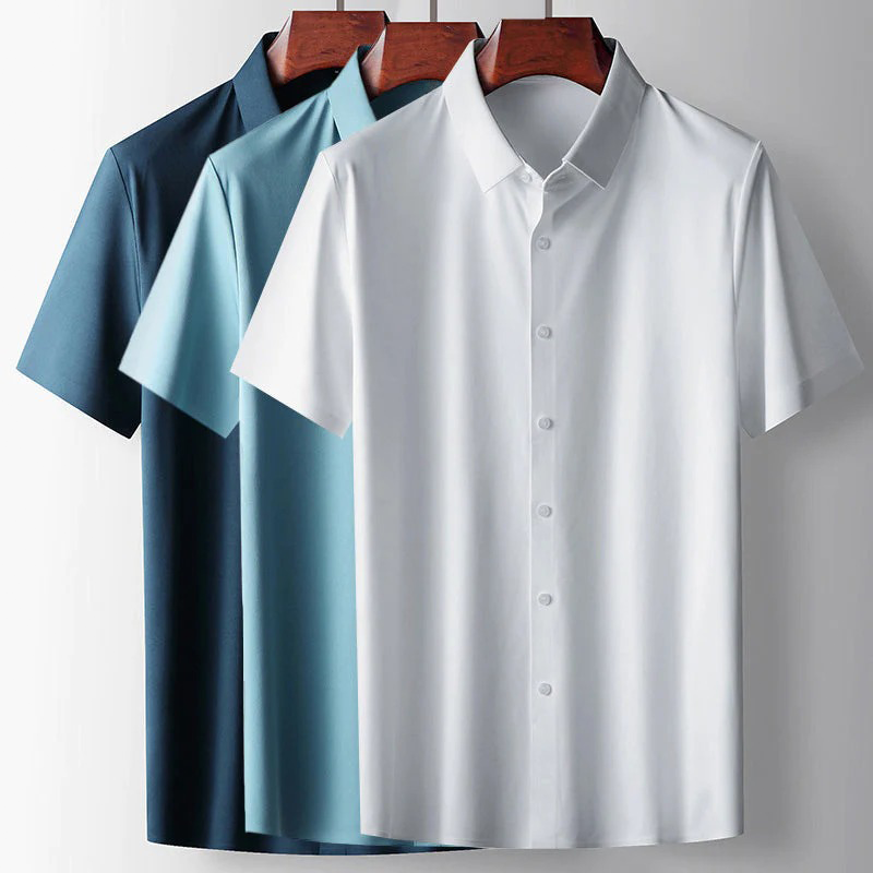Stevan - Polo classique pour hommes à boutons solides