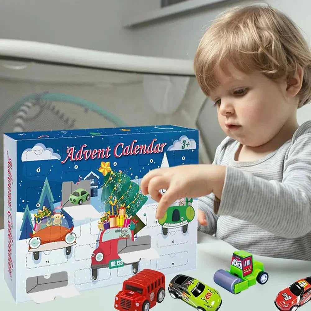 Calendrier de l'Avent de Jouets Automobiles 2025