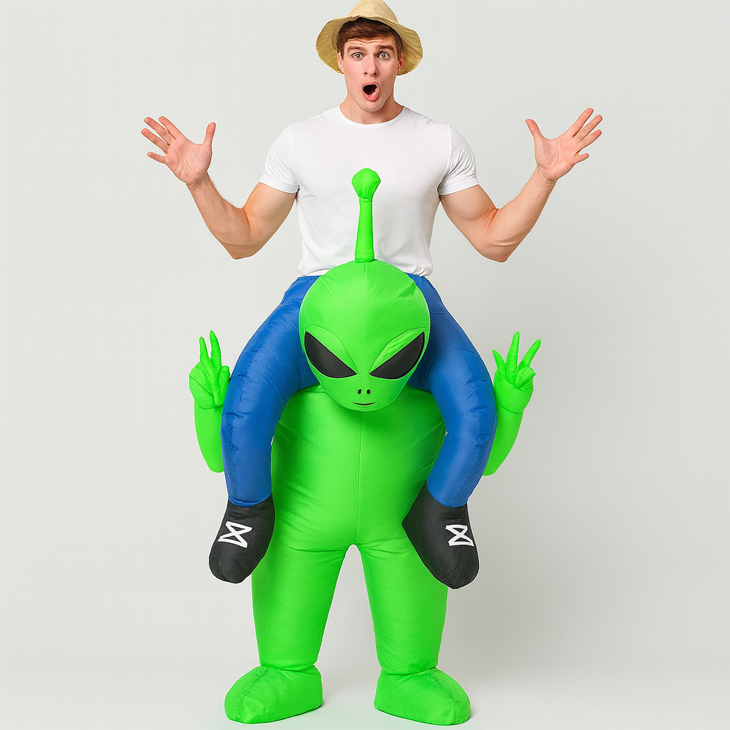 AirLume | Costume de ballon lumineux gonflable neon