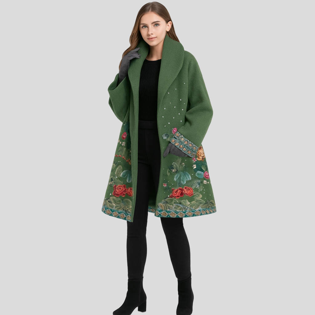 Alverra | Blazer en tweed élégant en taille extralarge