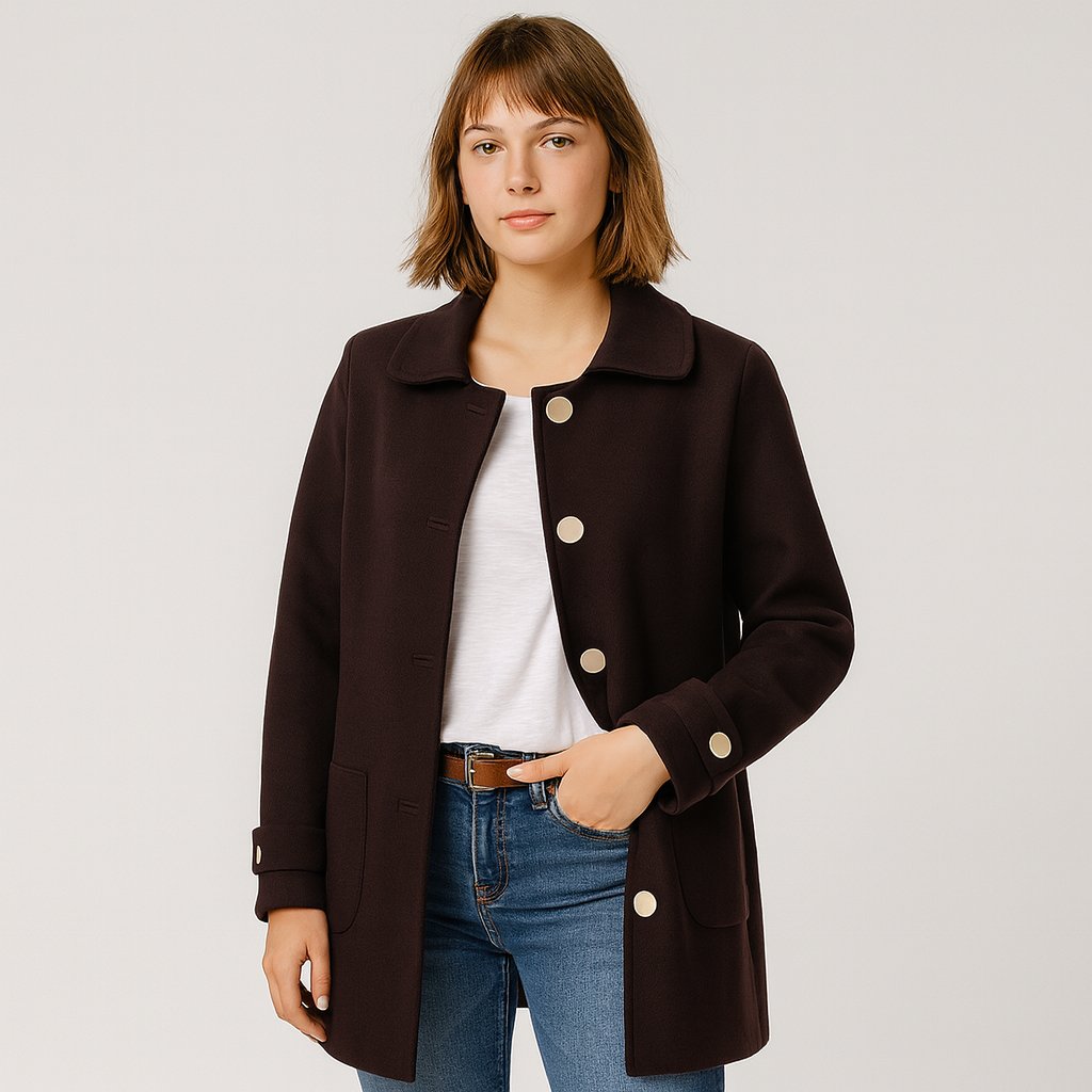 Amélie | Manteau en laine élégant