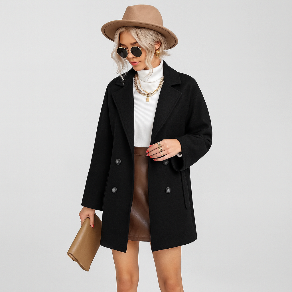Ardenza | Manteau classique en mélange de laine