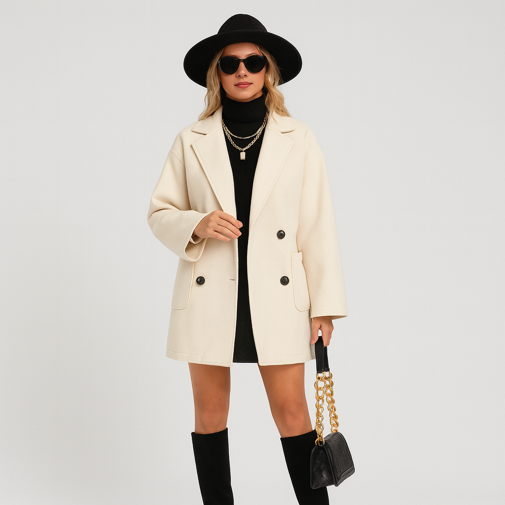 Ardenza | Manteau classique en mélange de laine