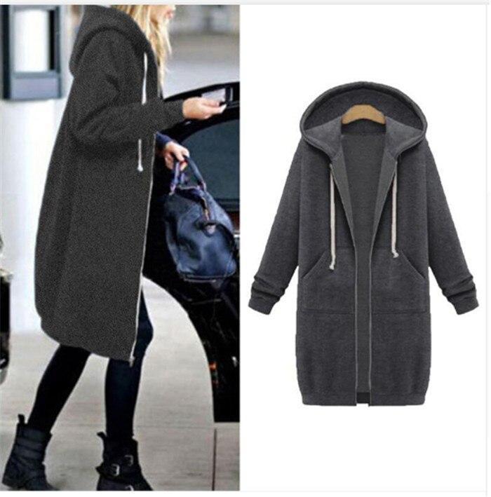 Delta | Veste à capuche longue et élégante pour femmes