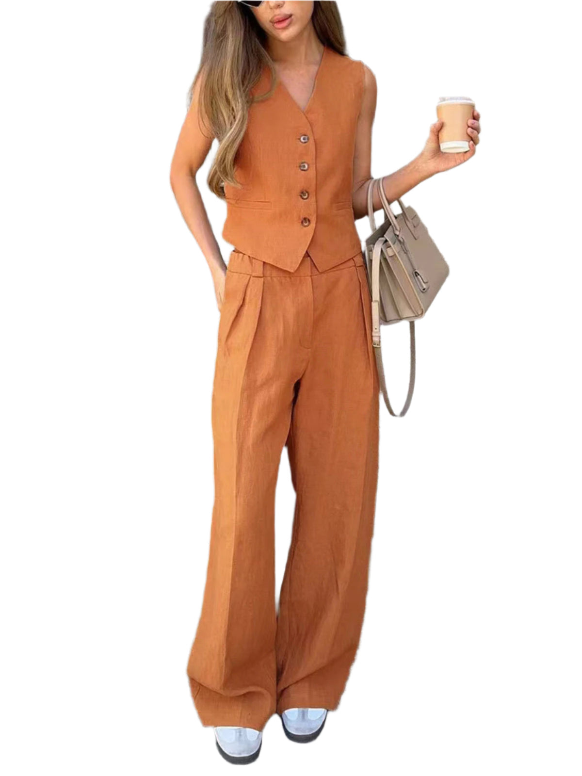 Alina - Ensemble d'été chic en deux pièces