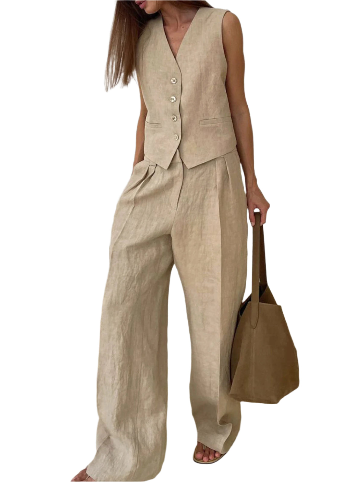 Alina - Ensemble d'été chic en deux pièces