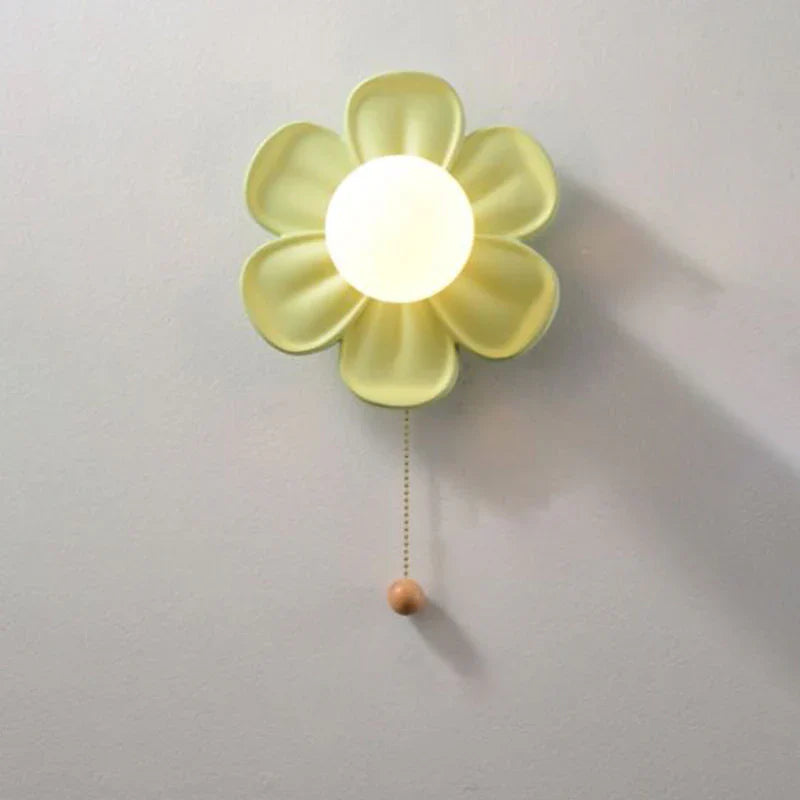 BlomstraLys Applique Murale Artistique en Fleurs avec Design Élégant