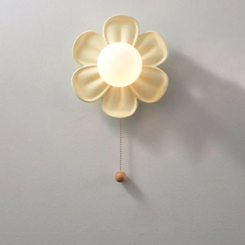 BlomstraLys Applique Murale Artistique en Fleurs avec Design Élégant