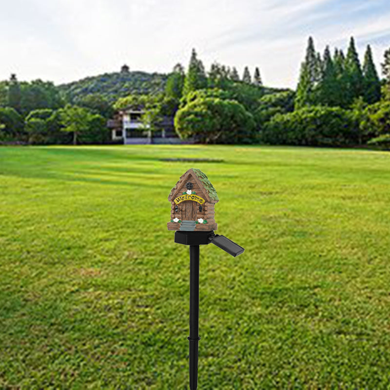 MushroomGlow - éclairage solaire pour le jardin avec projection LED