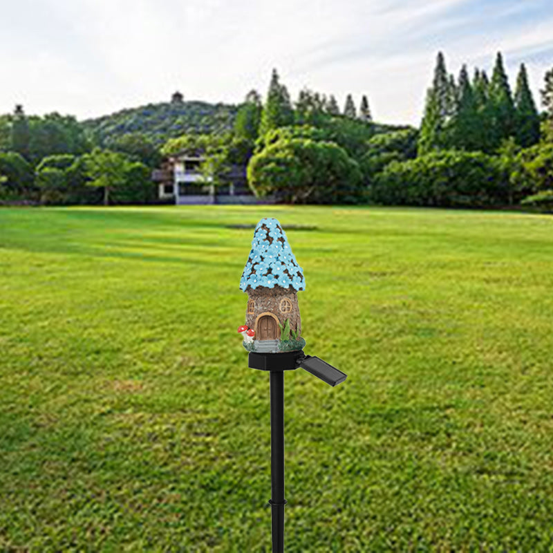 MushroomGlow - éclairage solaire pour le jardin avec projection LED