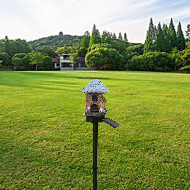 MushroomGlow - éclairage solaire pour le jardin avec projection LED