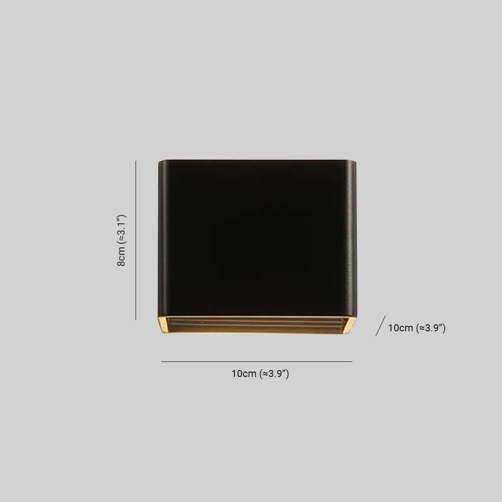 Plafonnier carré au design unique