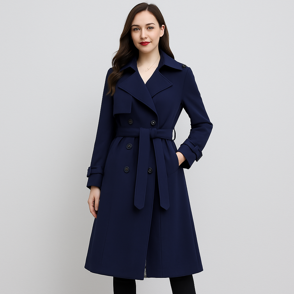 Beatrice | Trench-coat intemporel avec ceinture