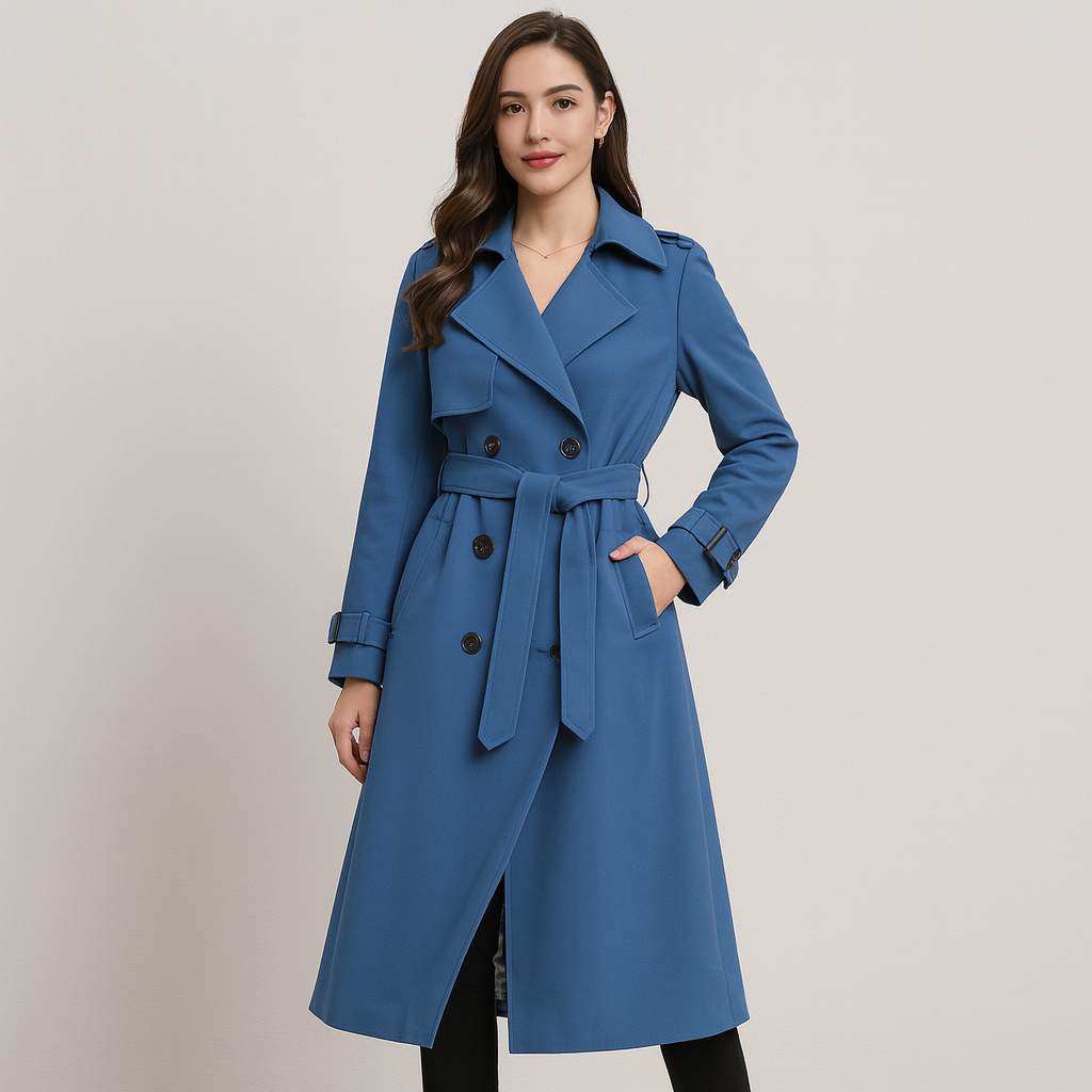 Beatrice | Trench-coat intemporel avec ceinture