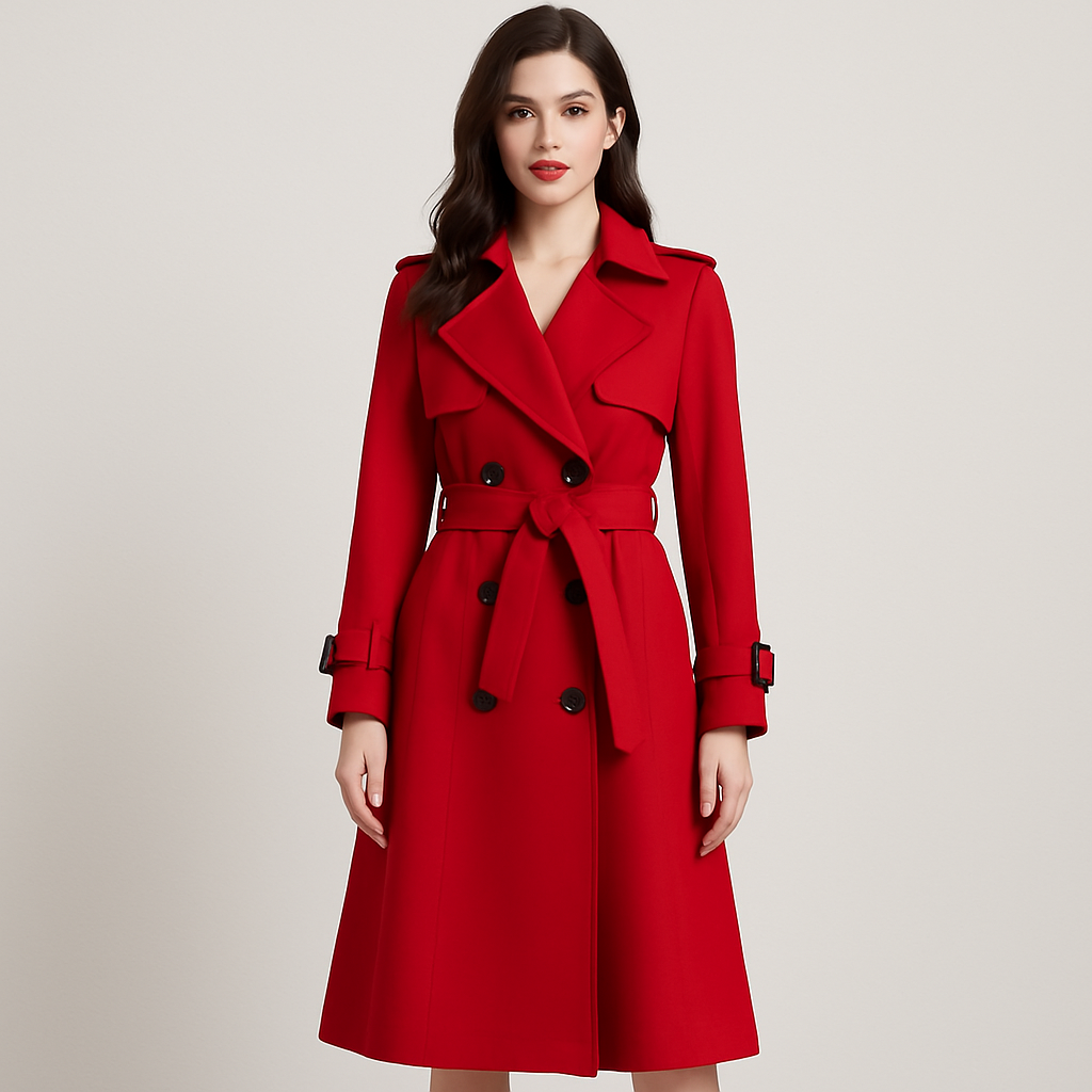 Beatrice | Trench-coat intemporel avec ceinture