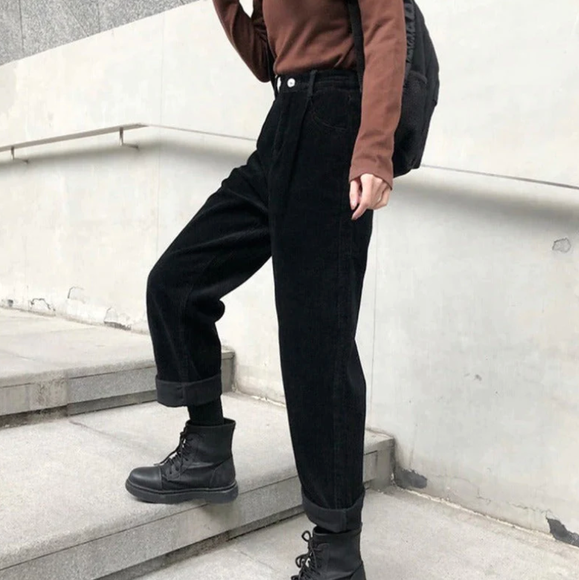 Georgia | Pantalons en velours côtelé tendance et stylés
