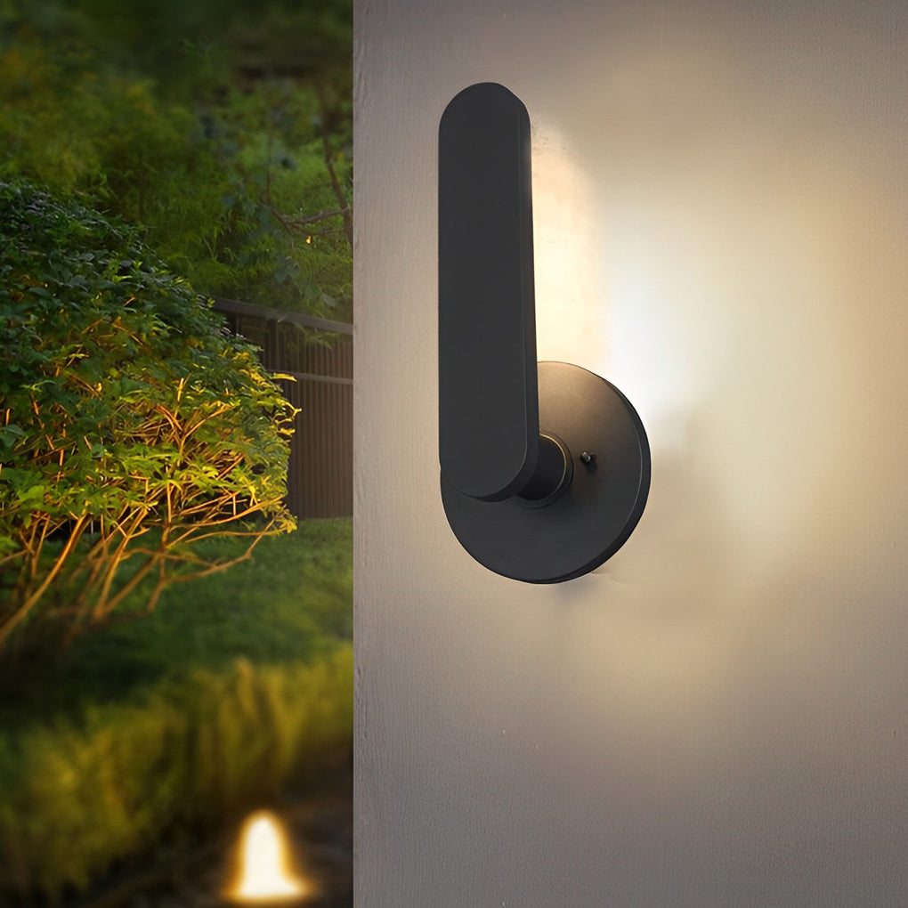 Aura - Lampe murale LED moderne pour extérieur