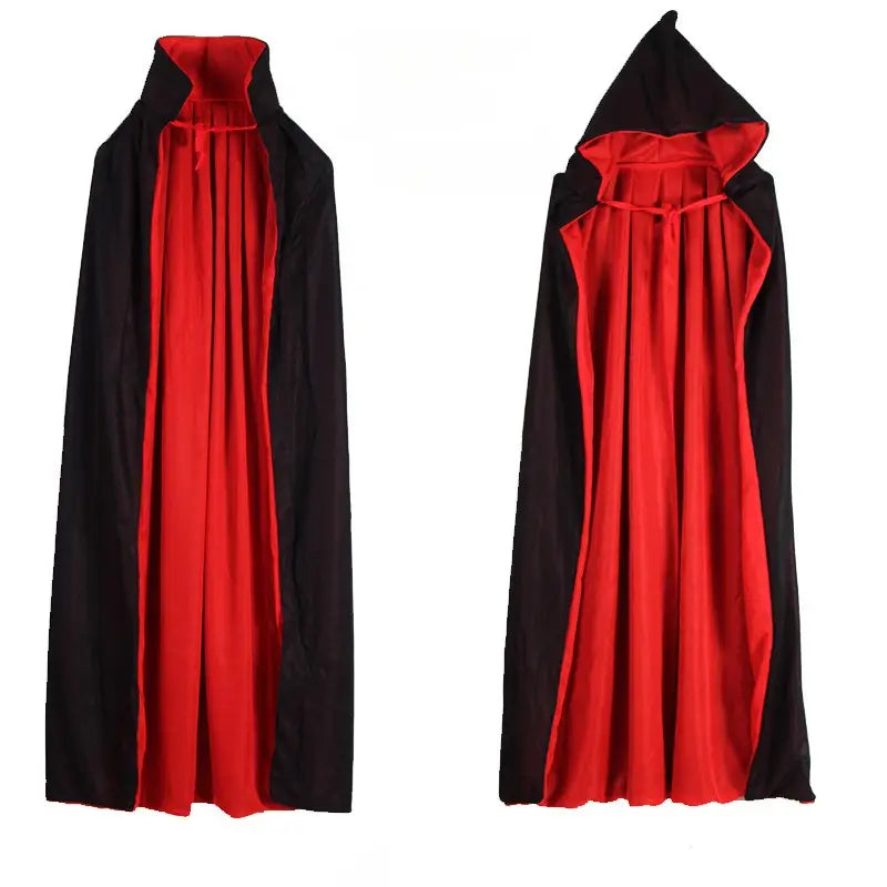 Cape Vampire BloodMoon – Cape d'Halloween noir et rouge
