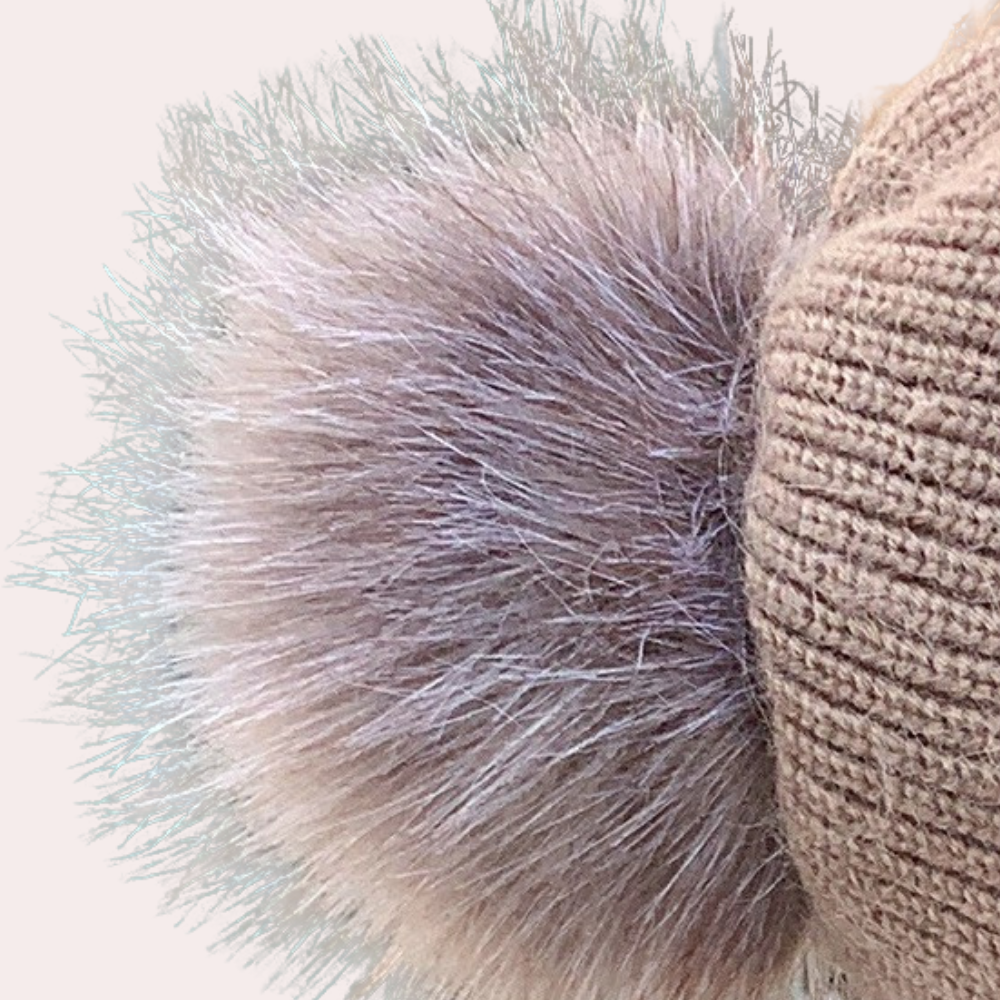 Elsa - Ensemble d'hiver en tricot confortable avec bonnet et écharpe