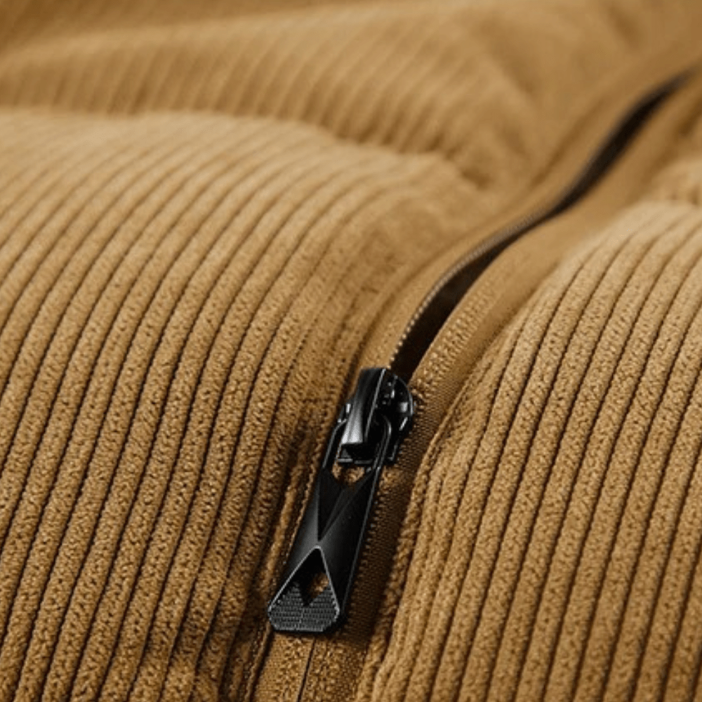 Samuel | Gilet rembourré en velours côtelé stylé