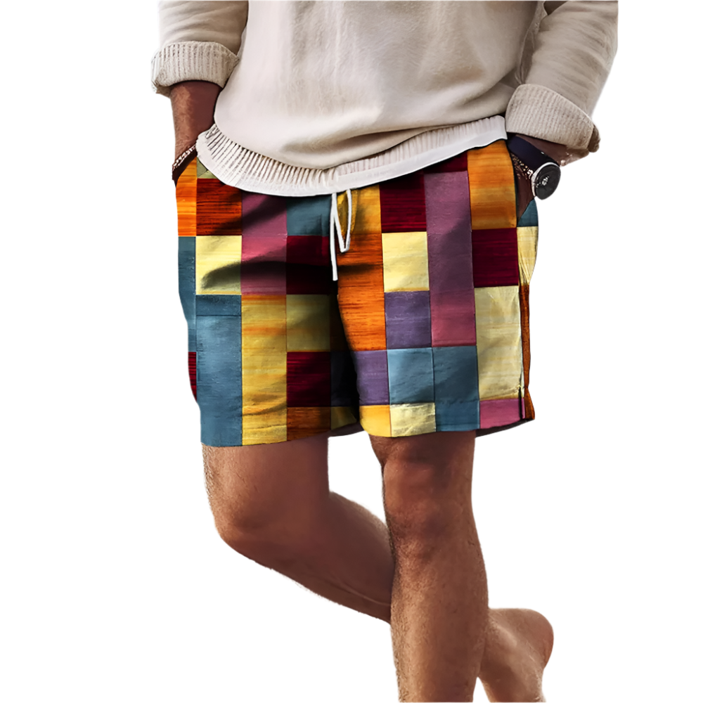 Shorts d'été pour hommes GeoVibe