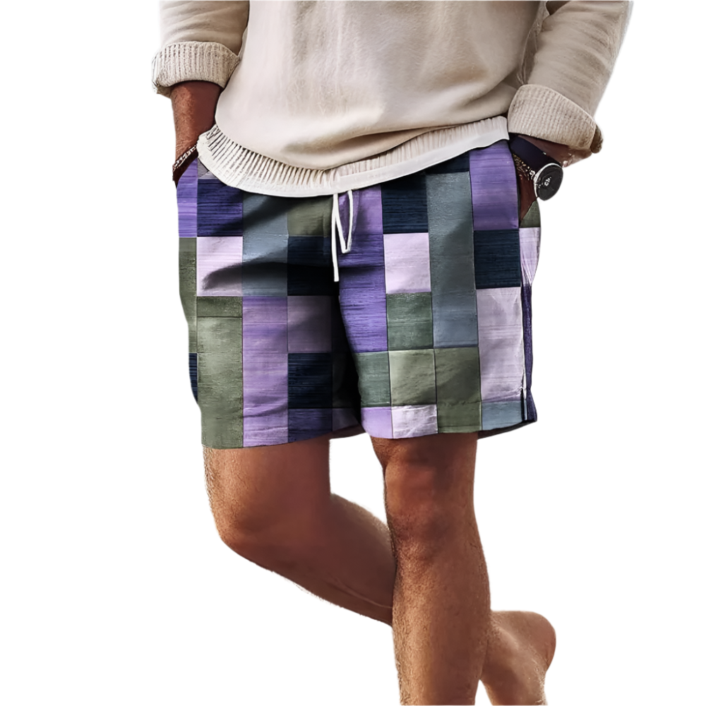 Shorts d'été pour hommes GeoVibe