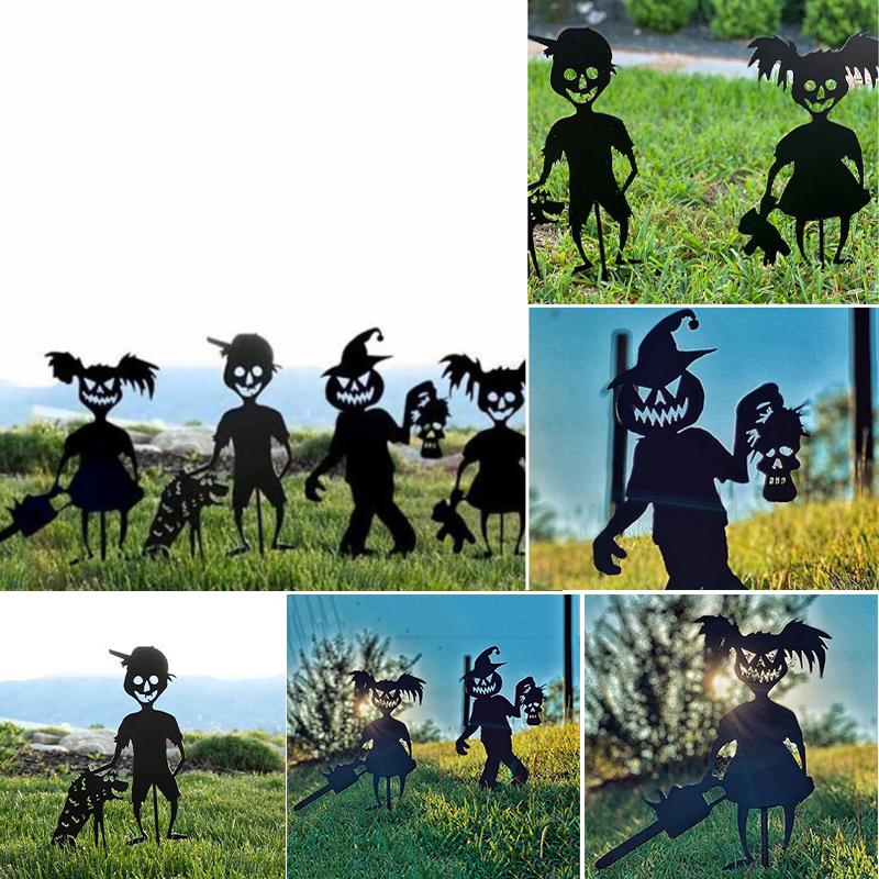 ScareSilhouette Décorations de Jardin Effrayantes
