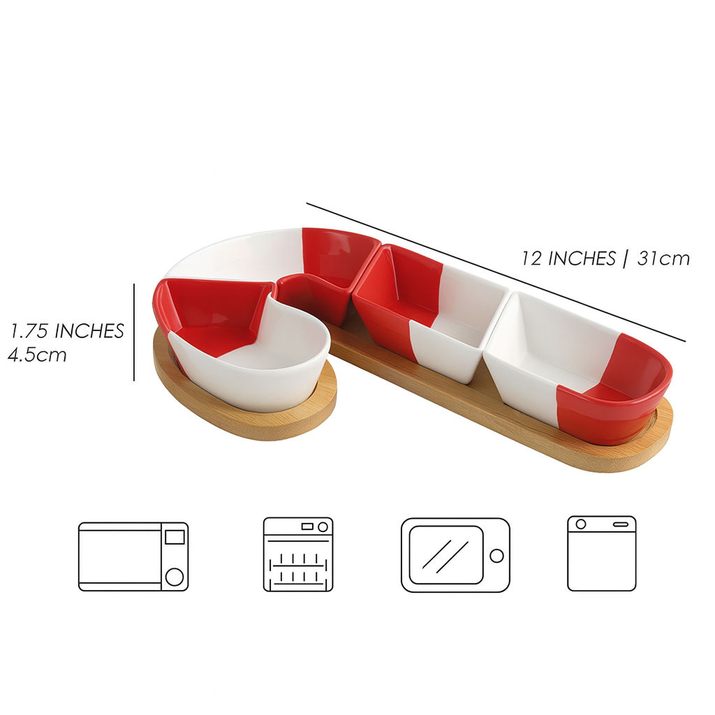 Canelora | Plateau de sucettes de Noël festif