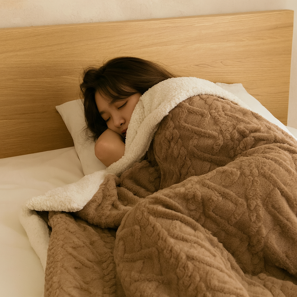 Soren | Couette d'hiver épaisse en laine de mouton