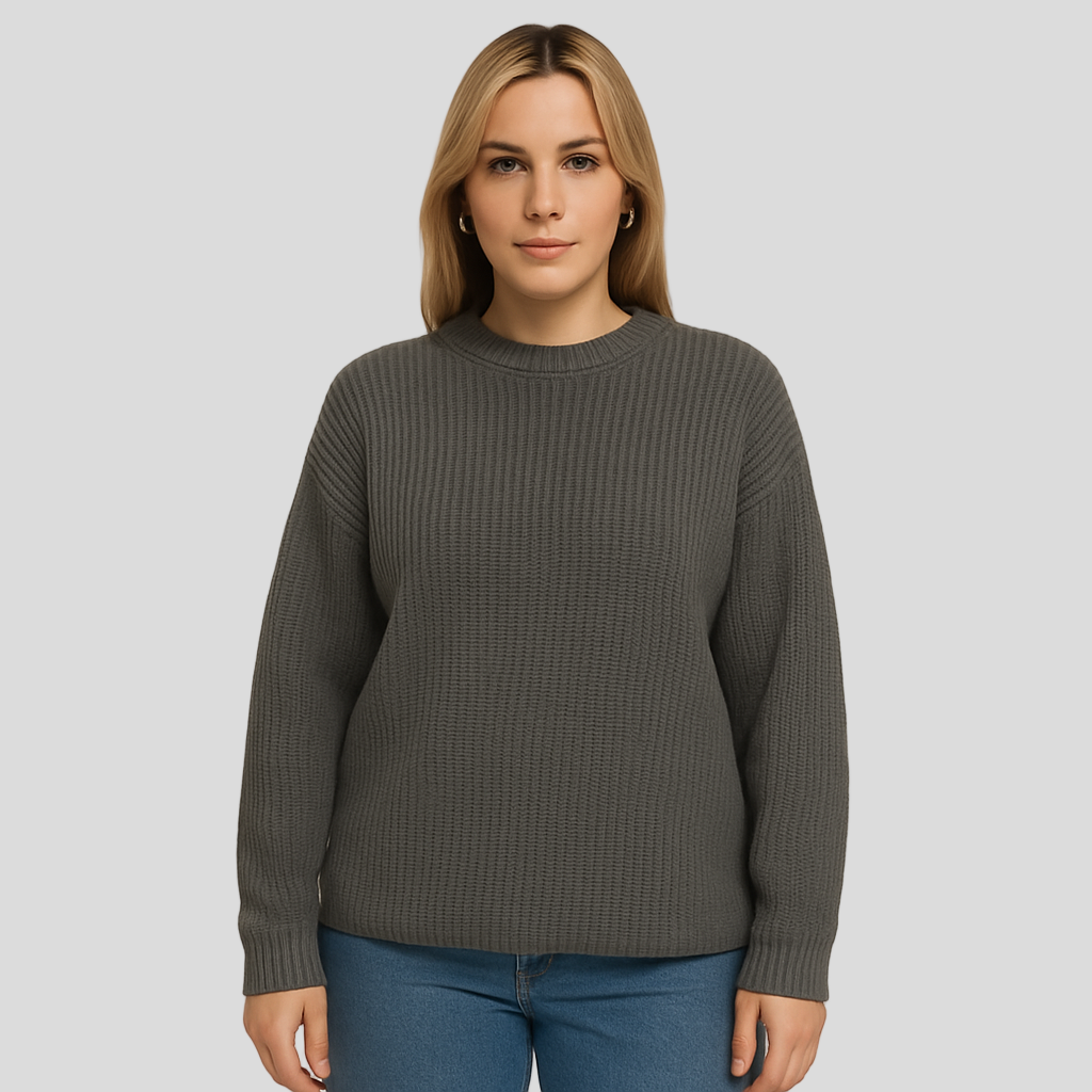 Liv | Pull confortable à col rond pour femme