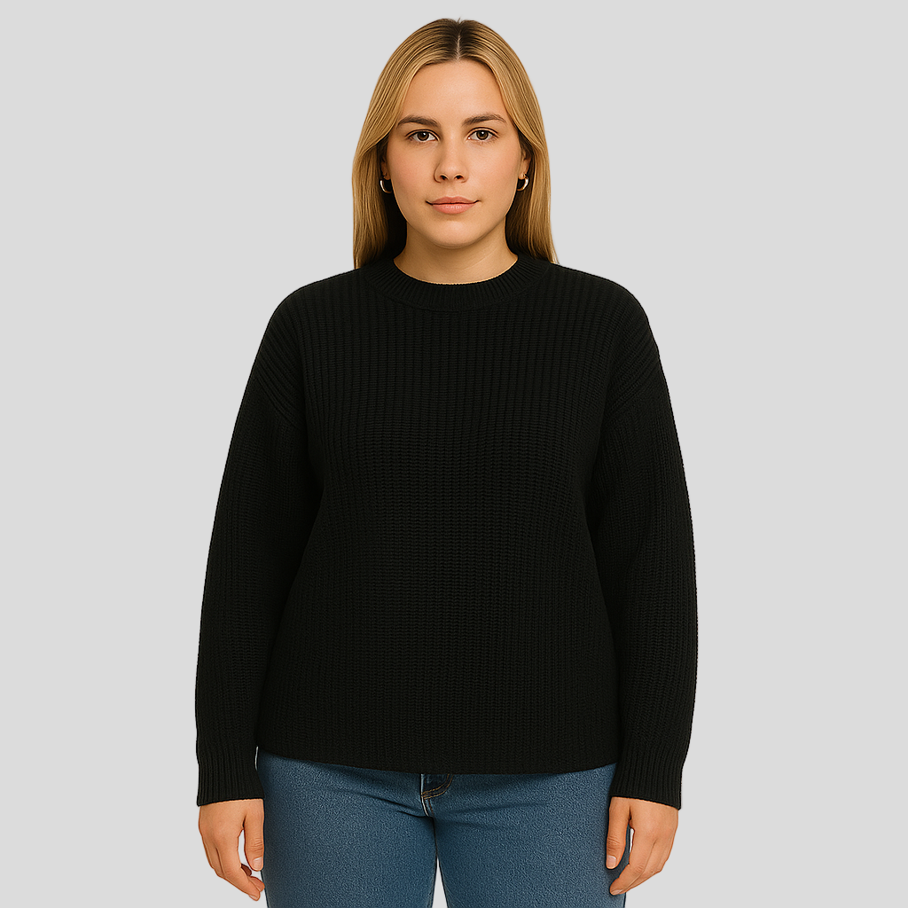 Liv | Pull confortable à col rond pour femme