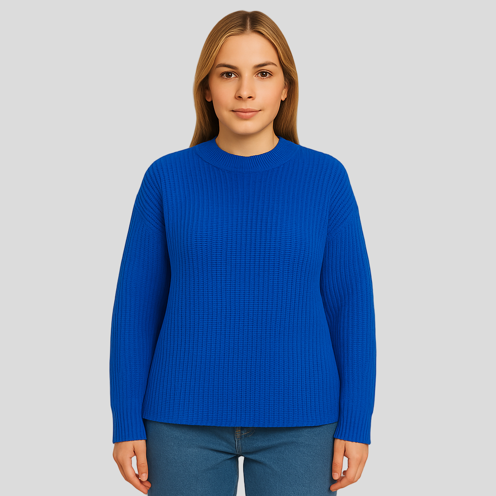 Liv | Pull confortable à col rond pour femme