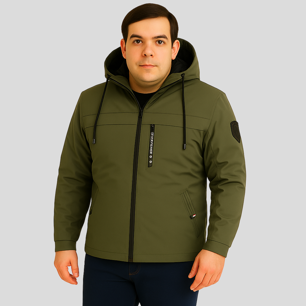 Arno | Veste d'hiver polaire à capuche pour homme