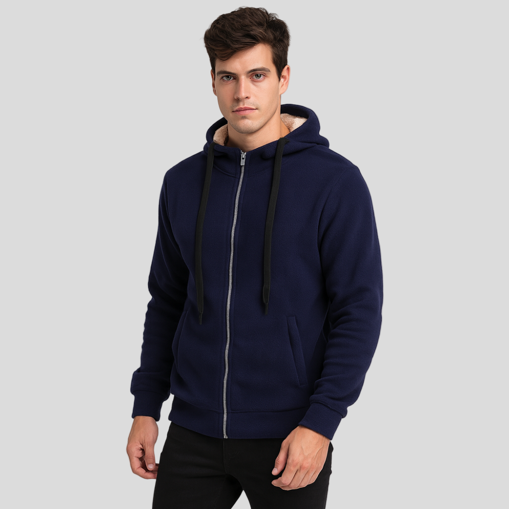 Leo | Veste matelassée chaude à capuche