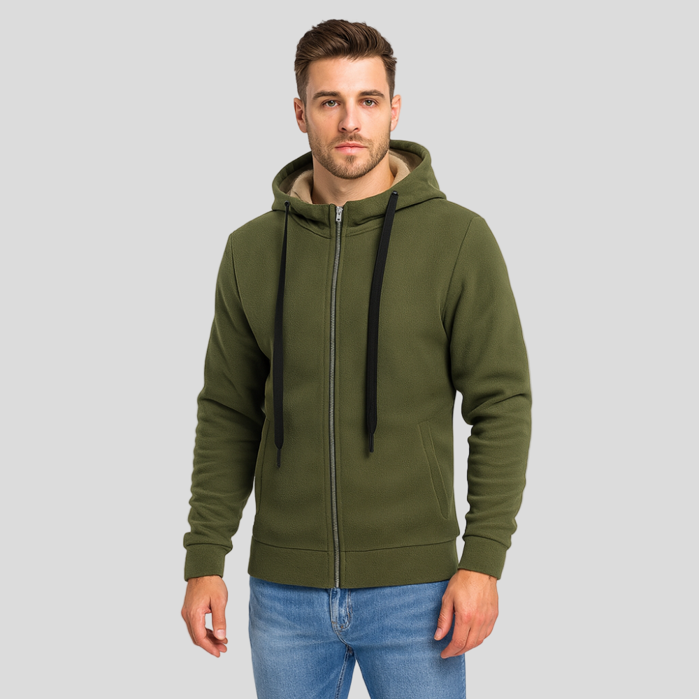 Leo | Veste matelassée chaude à capuche