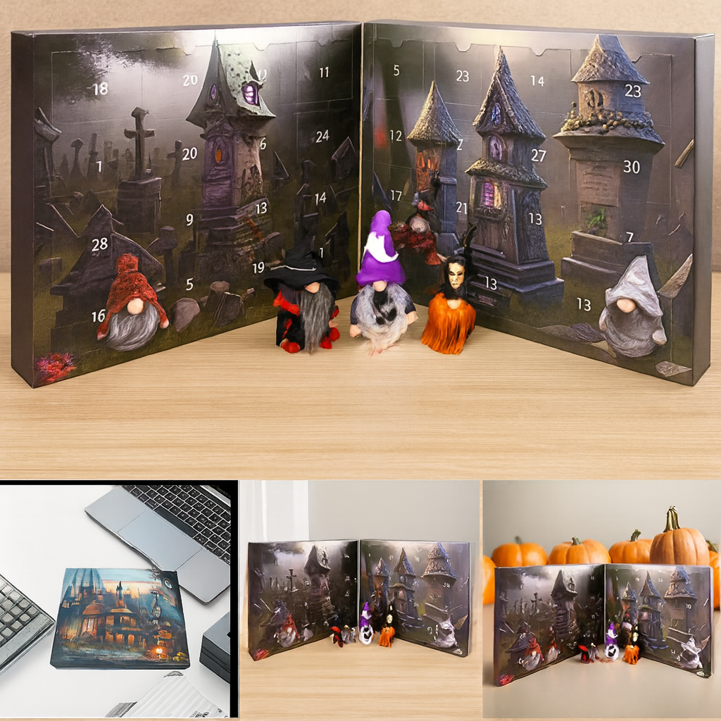 NordicCharm | Compte à rebours du calendrier de l'Avent des elfes de Noël