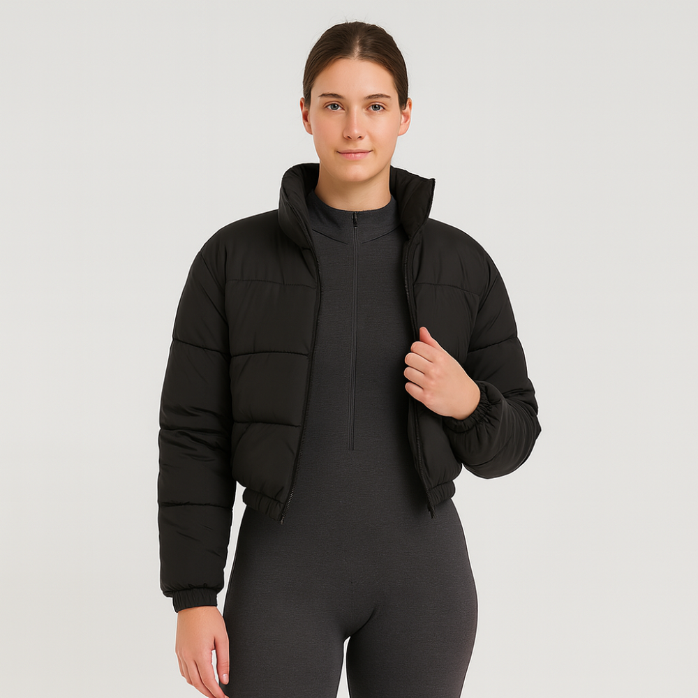 Hannelore | Manteau d'hiver avec fermeture éclair