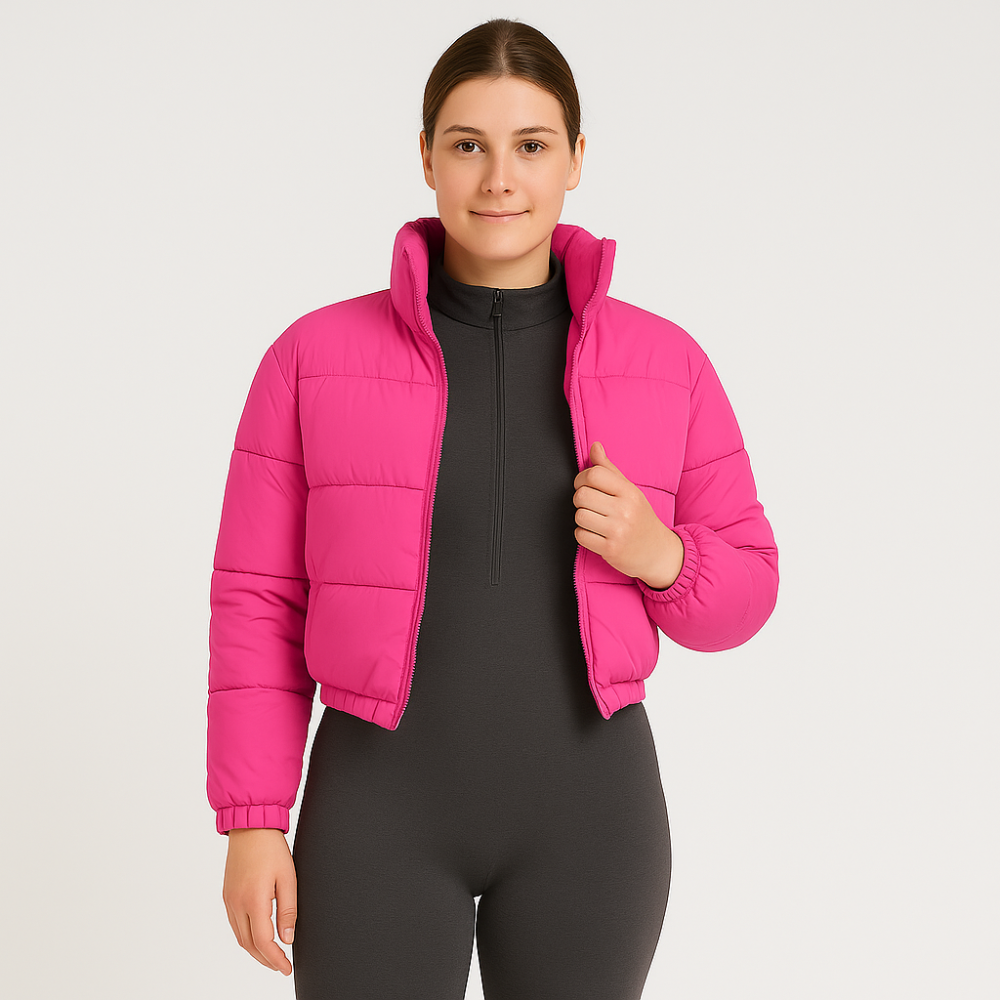 Hannelore | Manteau d'hiver avec fermeture éclair